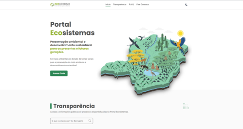 Reorganização das informações permite que usuários localizem dados e acompanhem processos ambientais de forma mais acessível